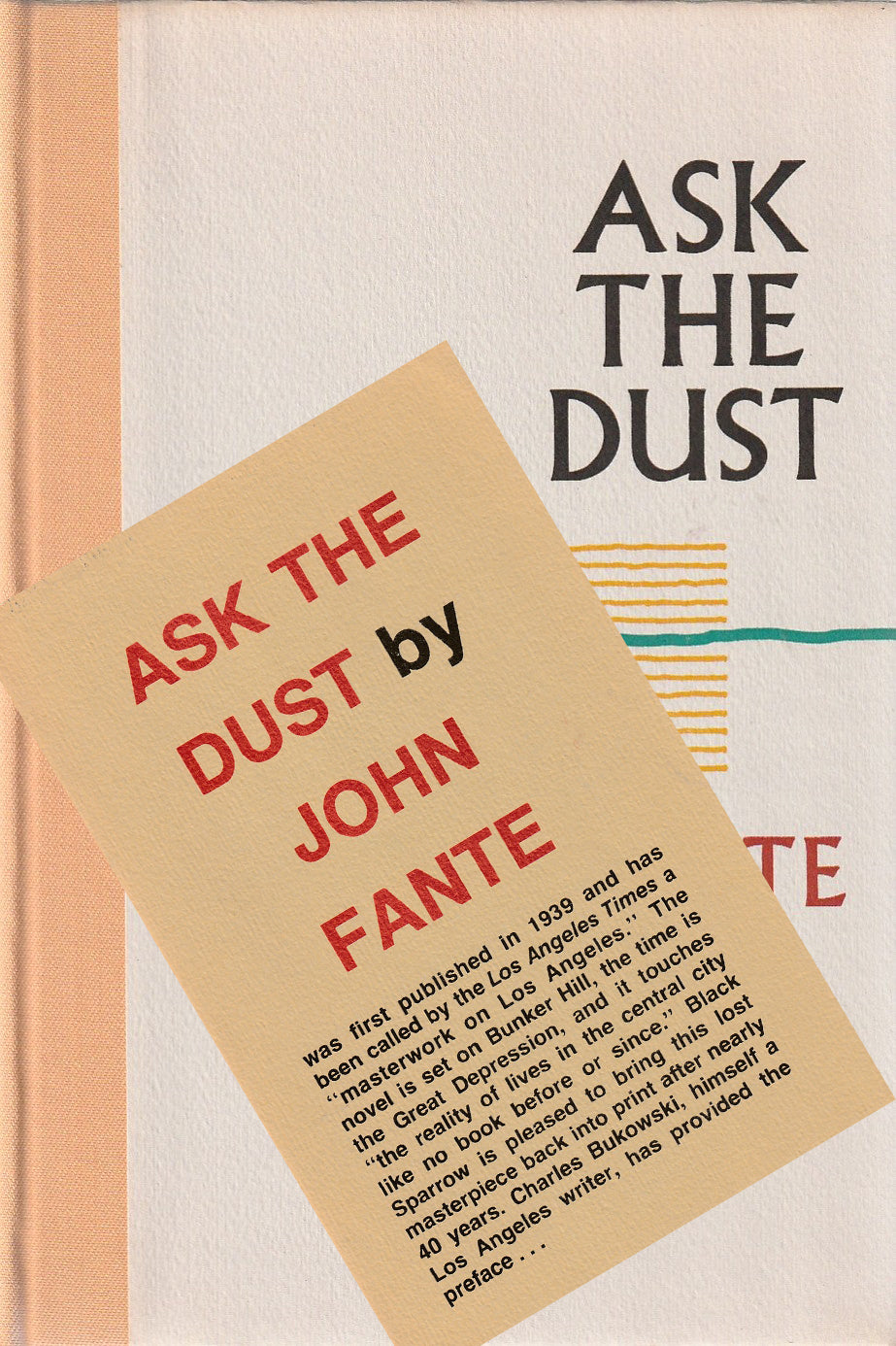 Ask The Dust: Black Sparrow Press First Trade Edition w/Rare Prospectus
