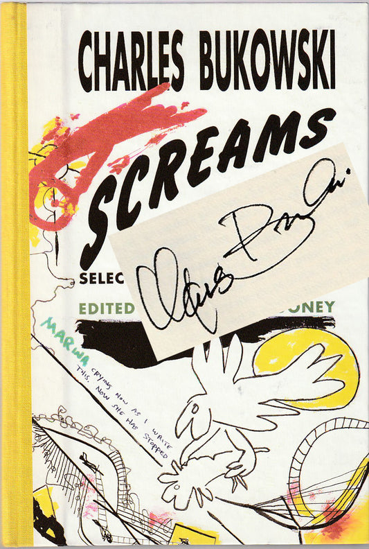Screams from the Balcony: First Edition Signed (#464/600) by Charles Bukowski
