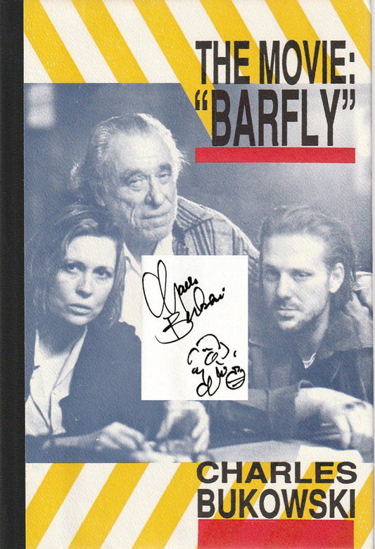 Barfly -- First Hardcover Trade Edition Signed by Charles Bukowski