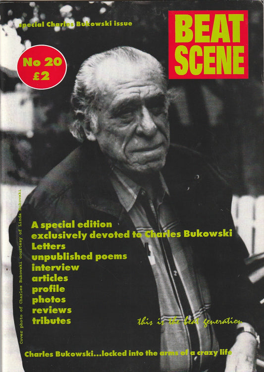Beat Scene 20 – Special Charles Bukowski Issue