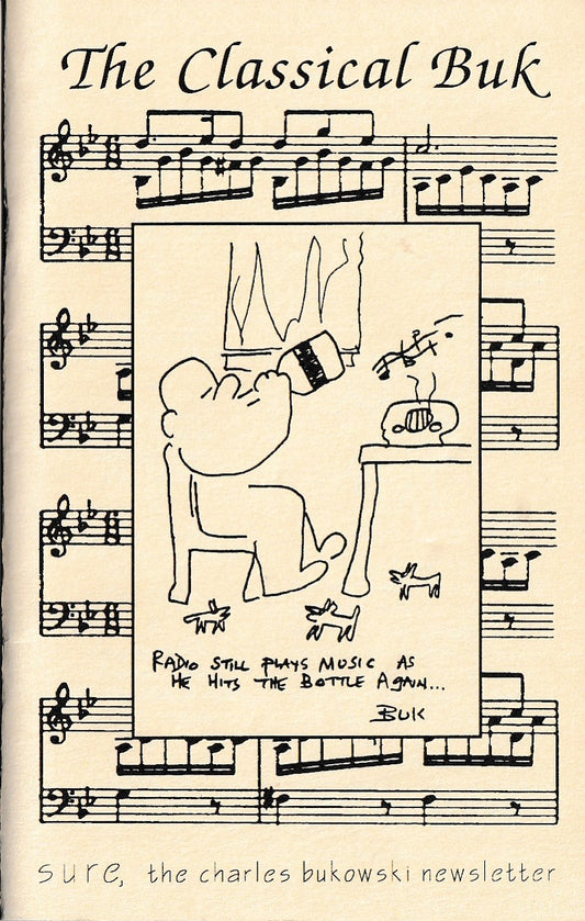 Sure #3: Charles Bukowski Drawings, 1 Painting, 5 Photographs