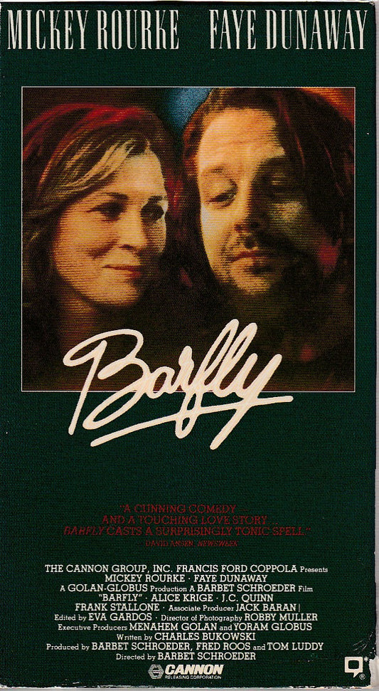 Barfly VHS Take -- Charles Bukowski