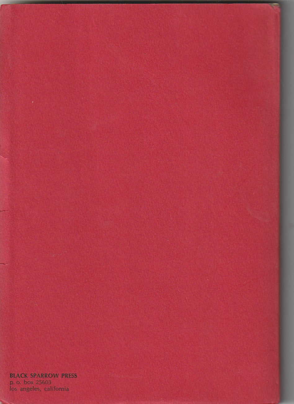 At Terror Street and Agony Way: Black Sparrow’s First Charles Bukowski Book