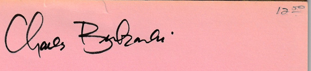 There’s No Business: First Edition Signed by Charles Bukowski