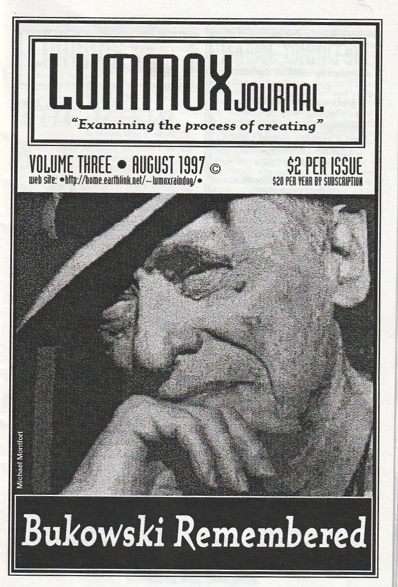 Lummox Journal Vol. 3, August 1997 – Charles Bukowski Tribute Issue