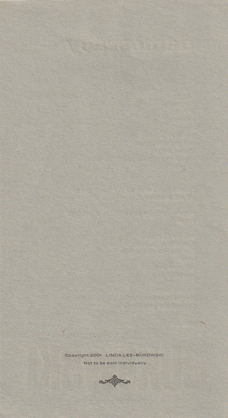 DEMOCRACY Broadside: First Appearance of Poem (2001)