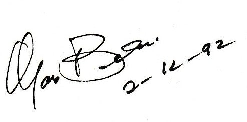 On Drinking: Signed, Unpublished Poem by Charles Bukowski