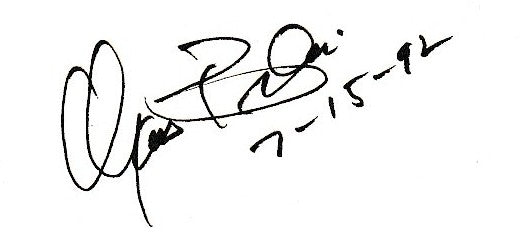 Lousy mail: Signed Charles Bukowski Poem that Appeared in “Come On In”