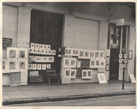 Original Print of Gypsy Lou Webb’s Studio in New Orleans (LouJon Press)