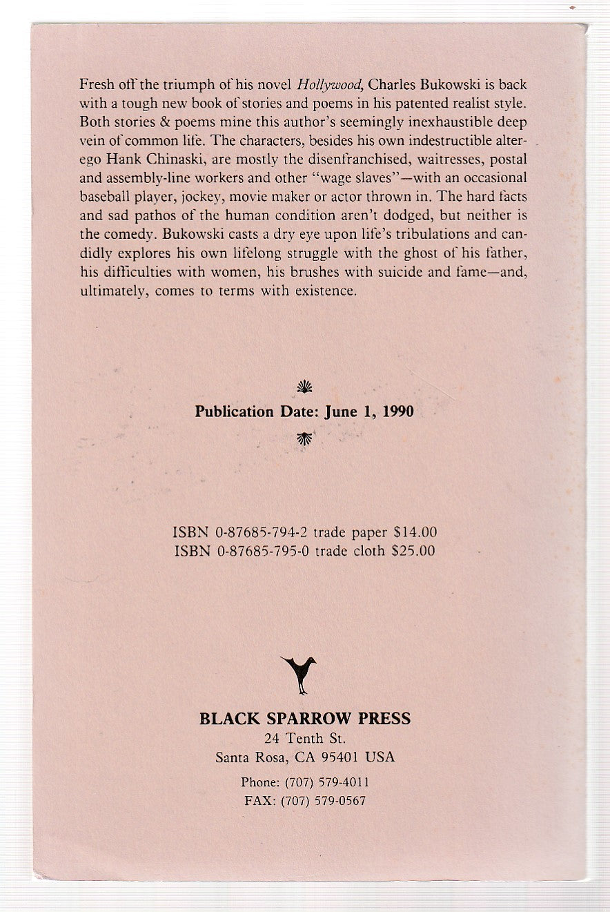 Septuagenarian Stew: Uncorrected Proof Signed by Charles Bukowski