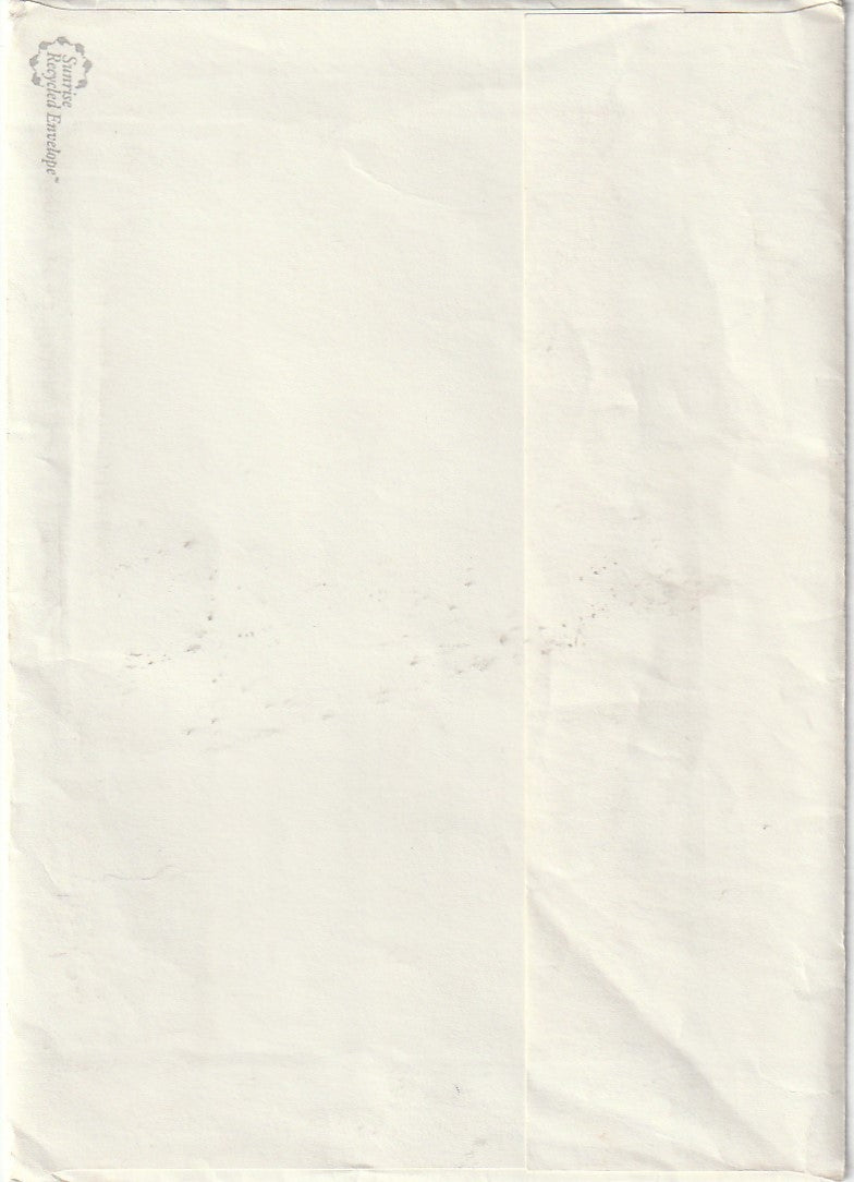 One Photo and Three Greeting Cards from Linda Lee Bukowski to Red and Mina Stodolsky