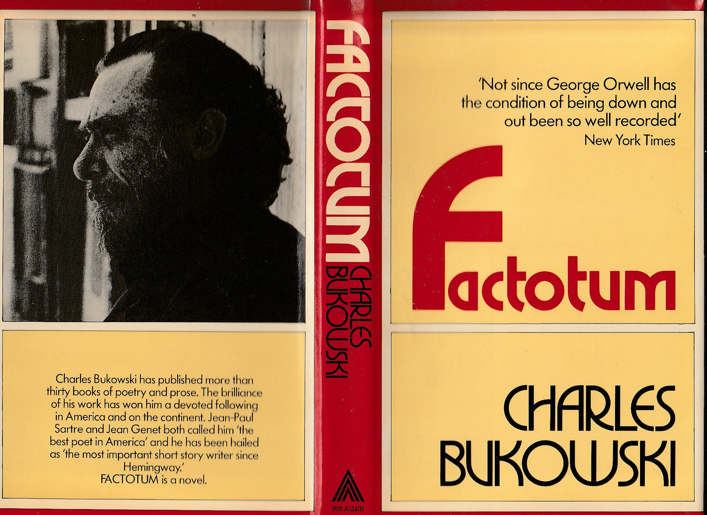 Factotum: Hardcover, First UK Edition by Charles Bukowski
