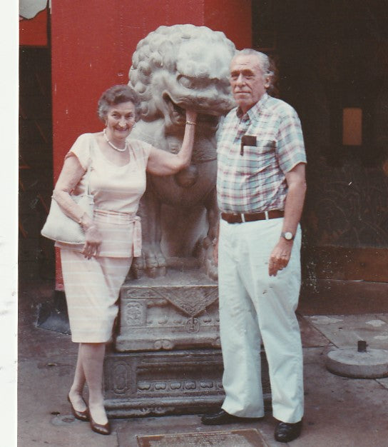 One Photo and Three Greeting Cards from Linda Lee Bukowski to Red and Mina Stodolsky