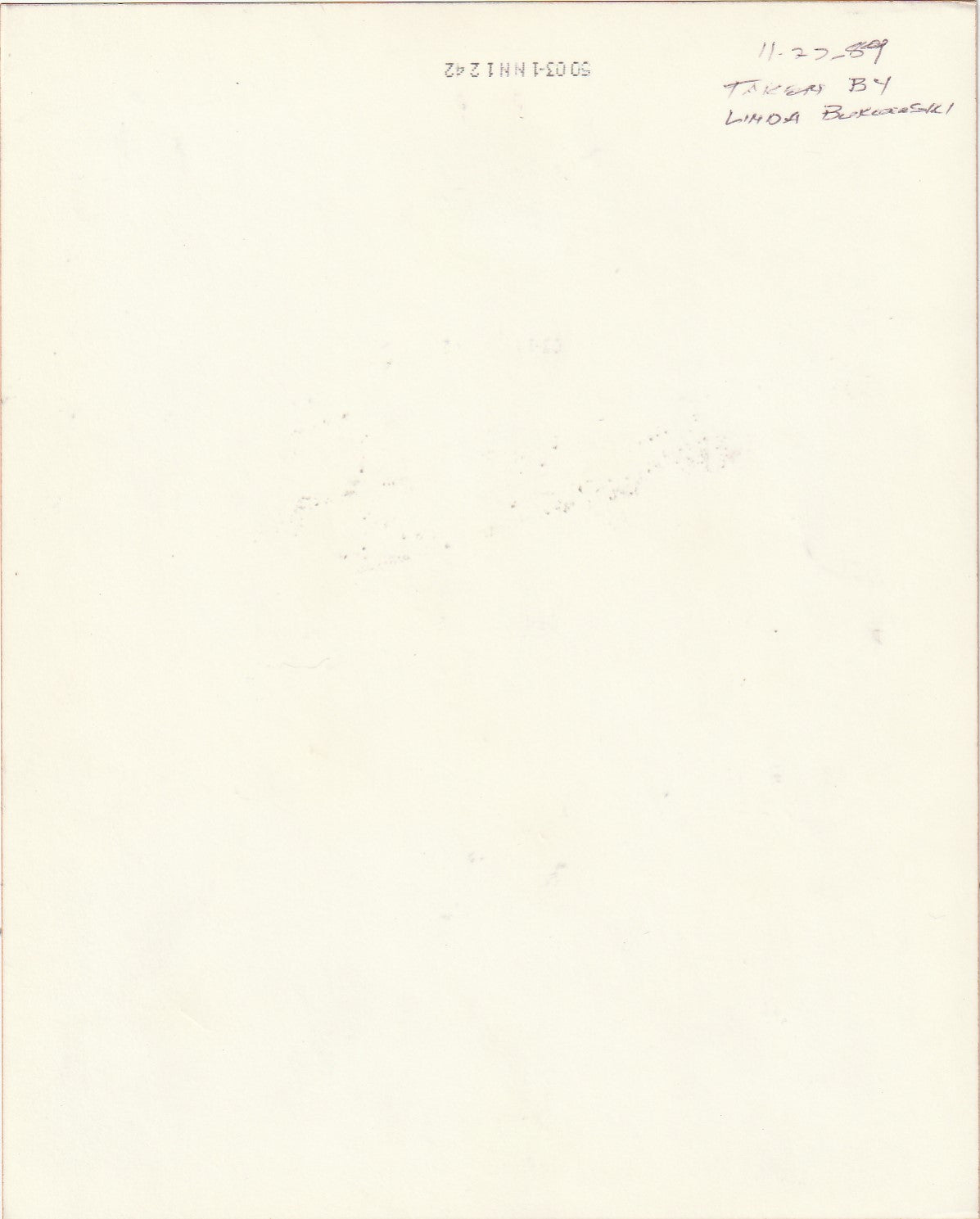 Signed Photograph of Red Stodolsky and Charles Bukowski (8” x 10”)