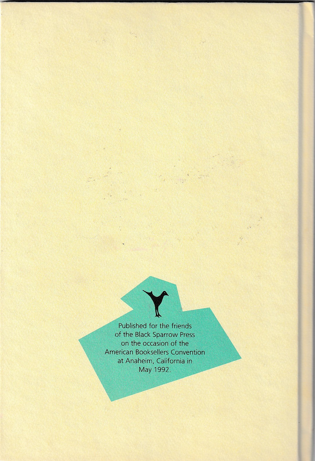 Three By Bukowski – 1/41 Hardcover Copies Signed by Charles