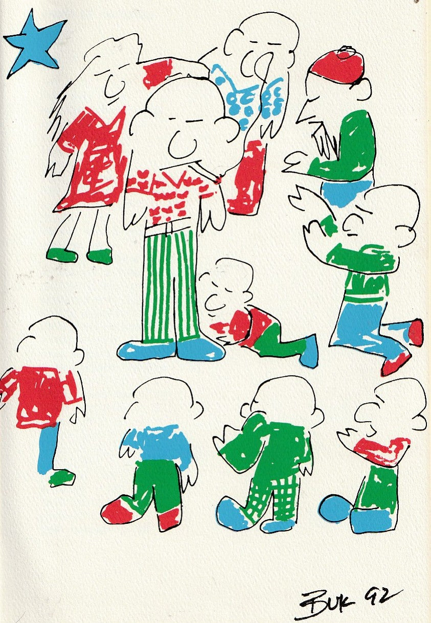 The Last Night Of The Earth Poems (#146/225) w/ Signed Serigraph by Charles Bukowski