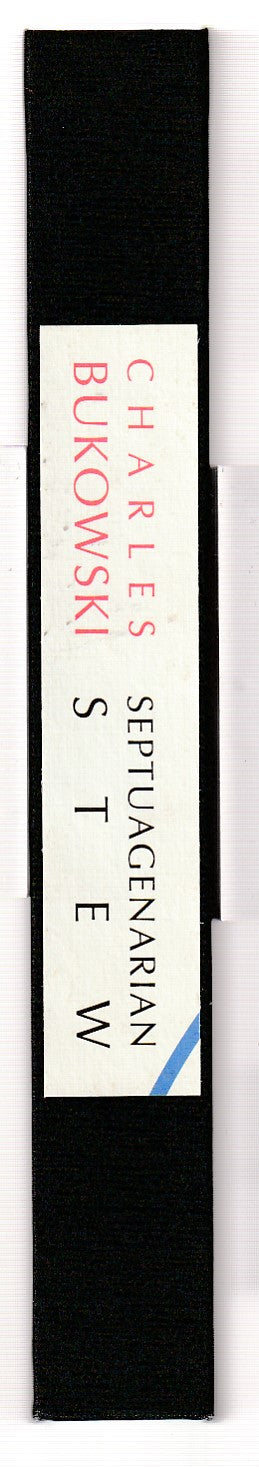 Septuagenarian Stew: First Edition Signed by Charles Bukowski