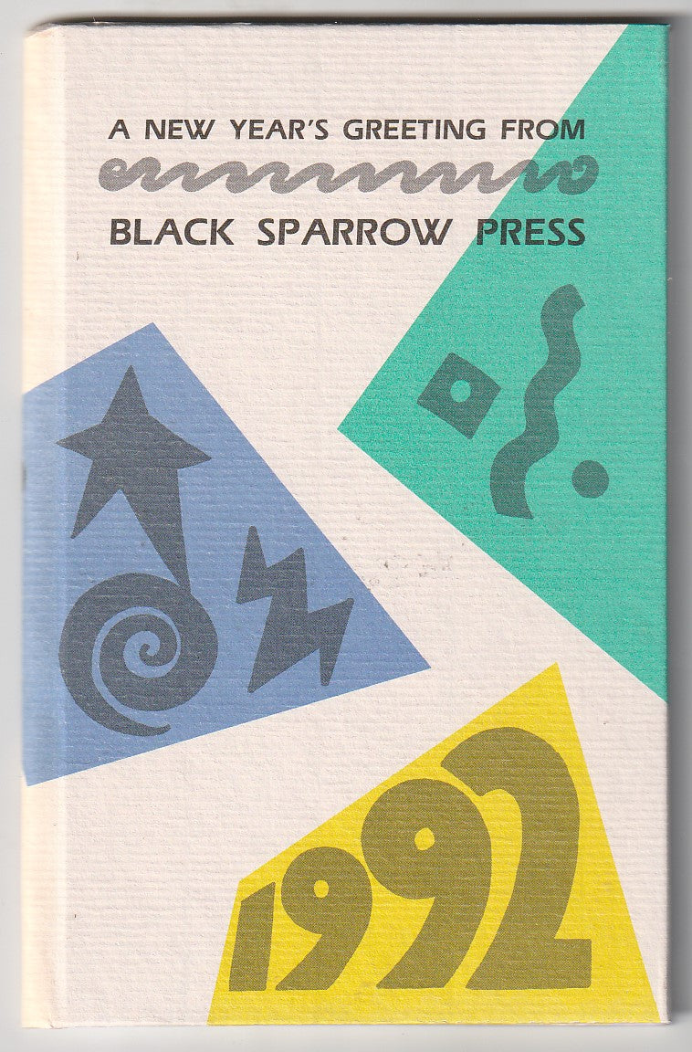 Now: 1992 New Years Greeting  (#15/226) Signed by Charles Bukowski