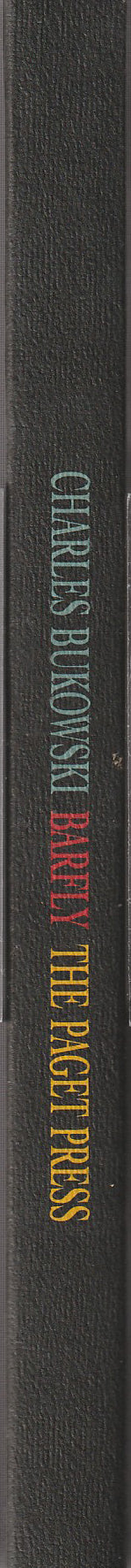 Original Barfly Screenplay from Paget Press -- 20 Charles Bukowski Drawings (1984)