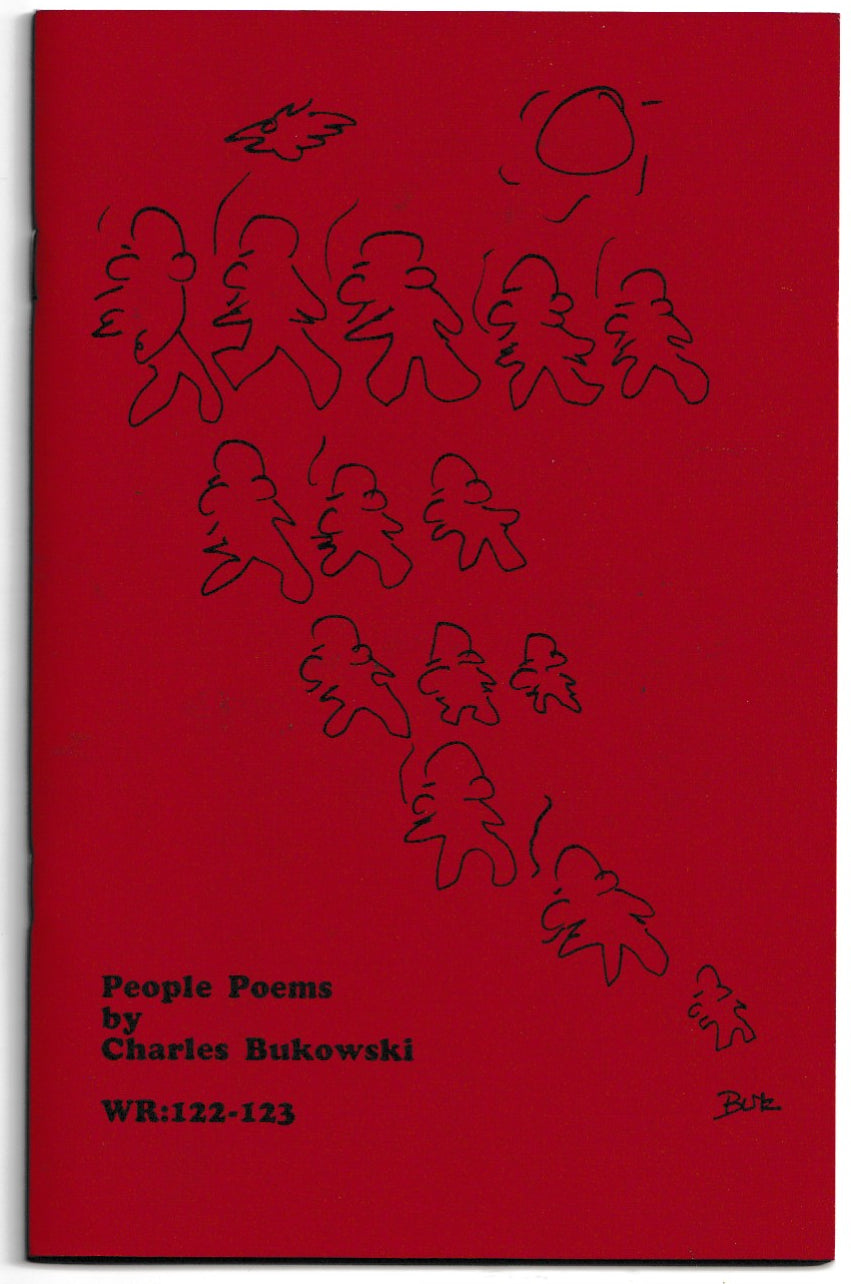 Signed, Two-Page Uncollected Poem by Charles Bukowski: A lady with some French wine