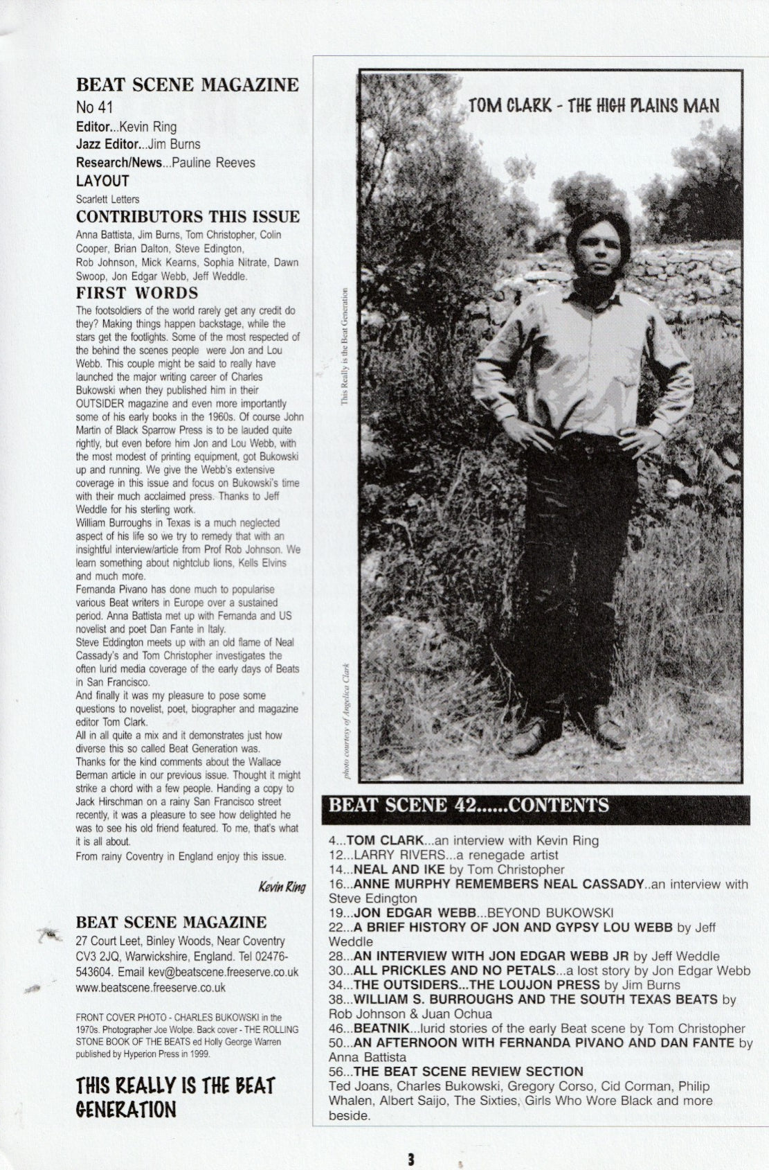 Beat Scene 44: LouJon Press Special Issue