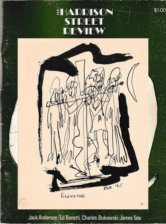 Harrison Street Review -- 11 Early Bukowski Drawings (1965) “Atomic Scribblings From a Manic Age” (1971)