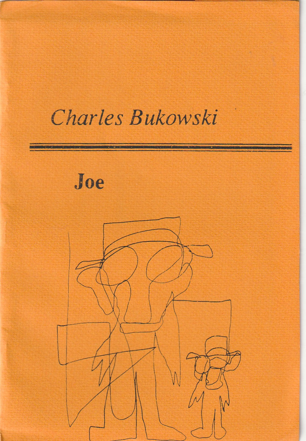 Joe – Bootleg Chapbook w/ Charles Bukowski Poem About Jörg Fauser (Yellow Cover)