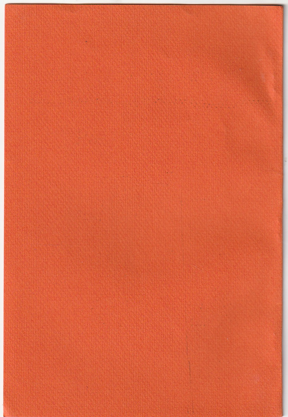 Joe – Bootleg Chapbook w/ Charles Bukowski Poem About Jörg Fauser (Orange Cover)