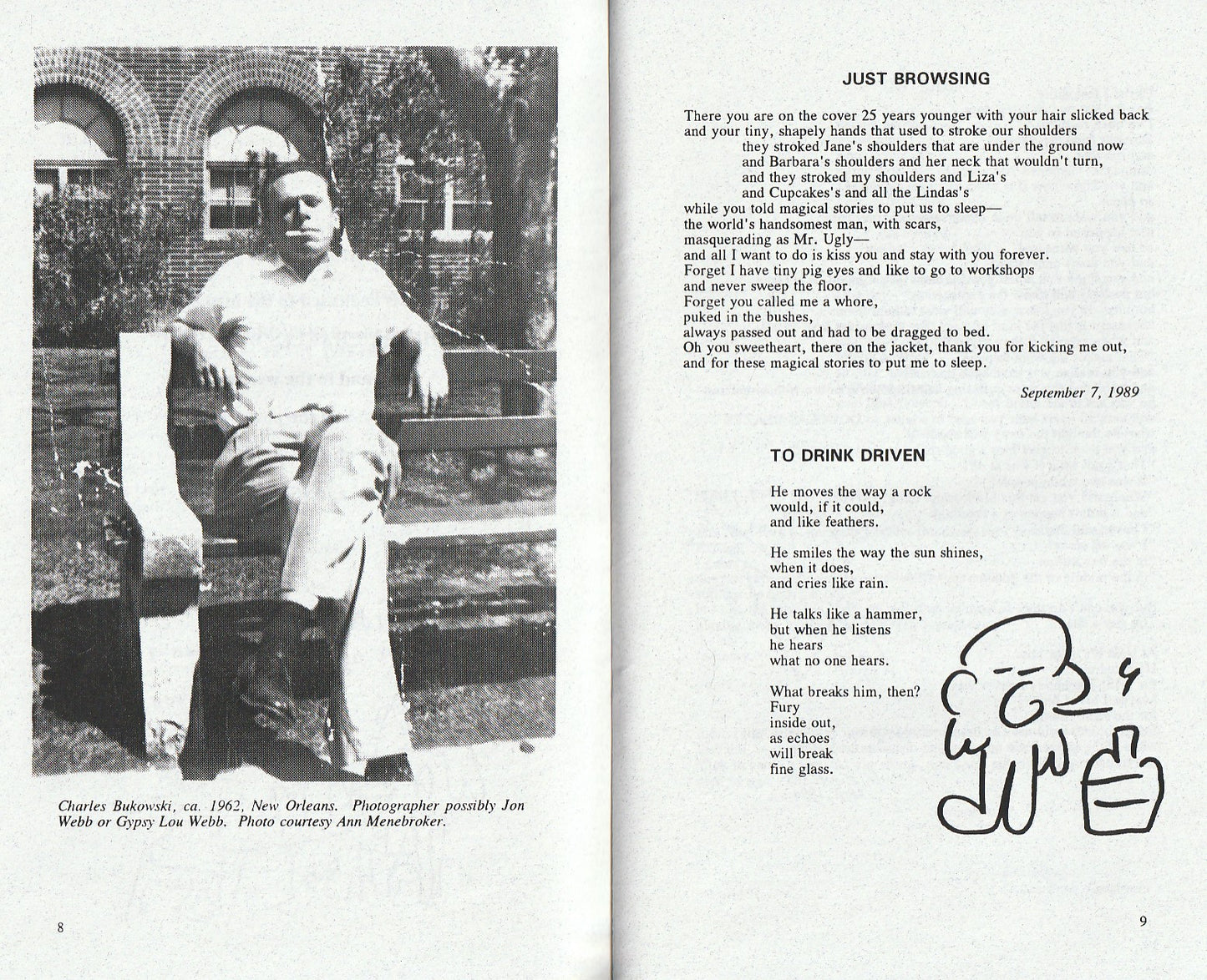 “Das ist Alles” – Second Edition w/ 2 Uncollected and 7 First Appearance Charles Bukowski Poems