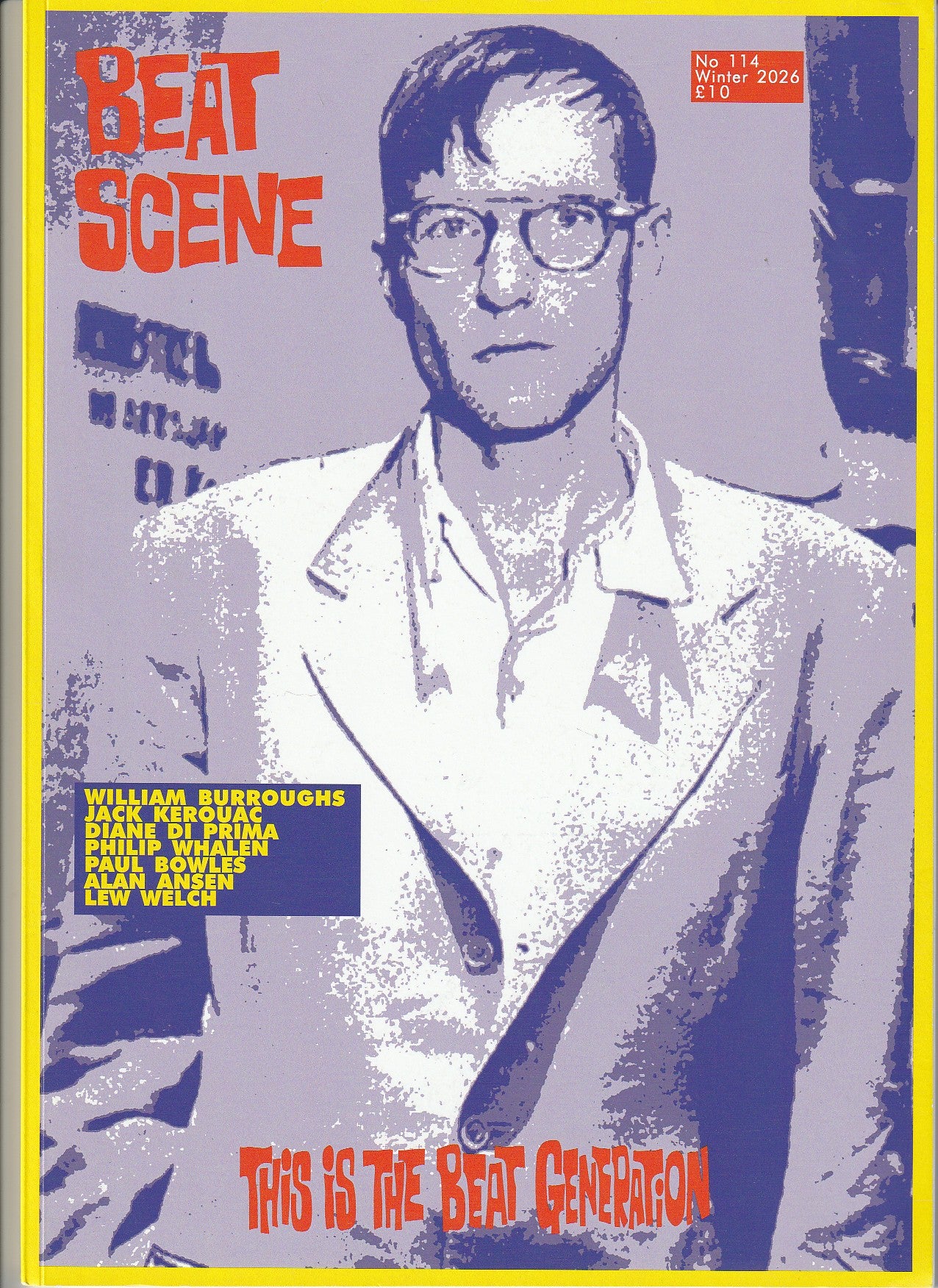 Beat Scene 114: No Bukowski – Kerouac, Burroughs, Diane di Prima