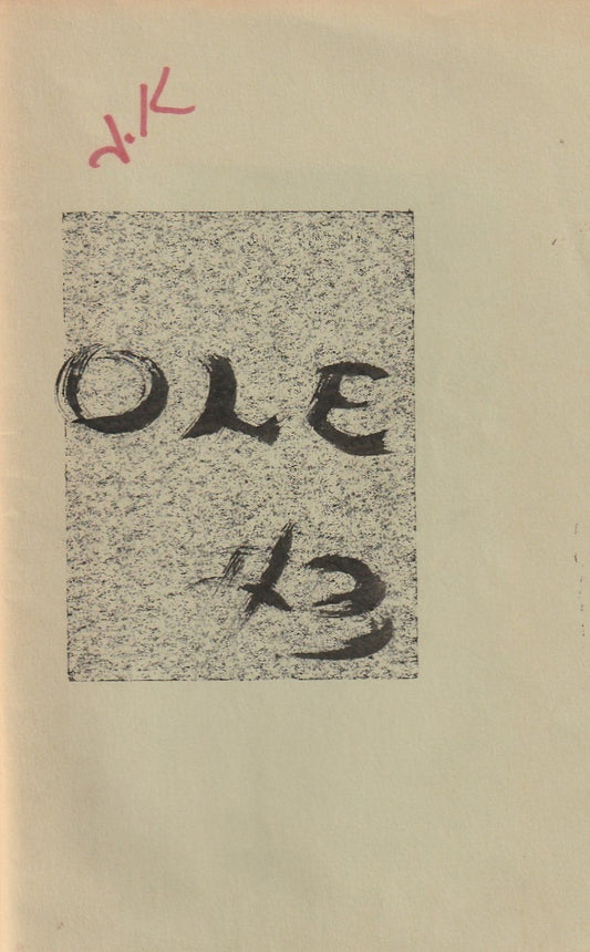 OLE 3: One Uncollected Charles Bukowski Poem and Several Bukowski Ads