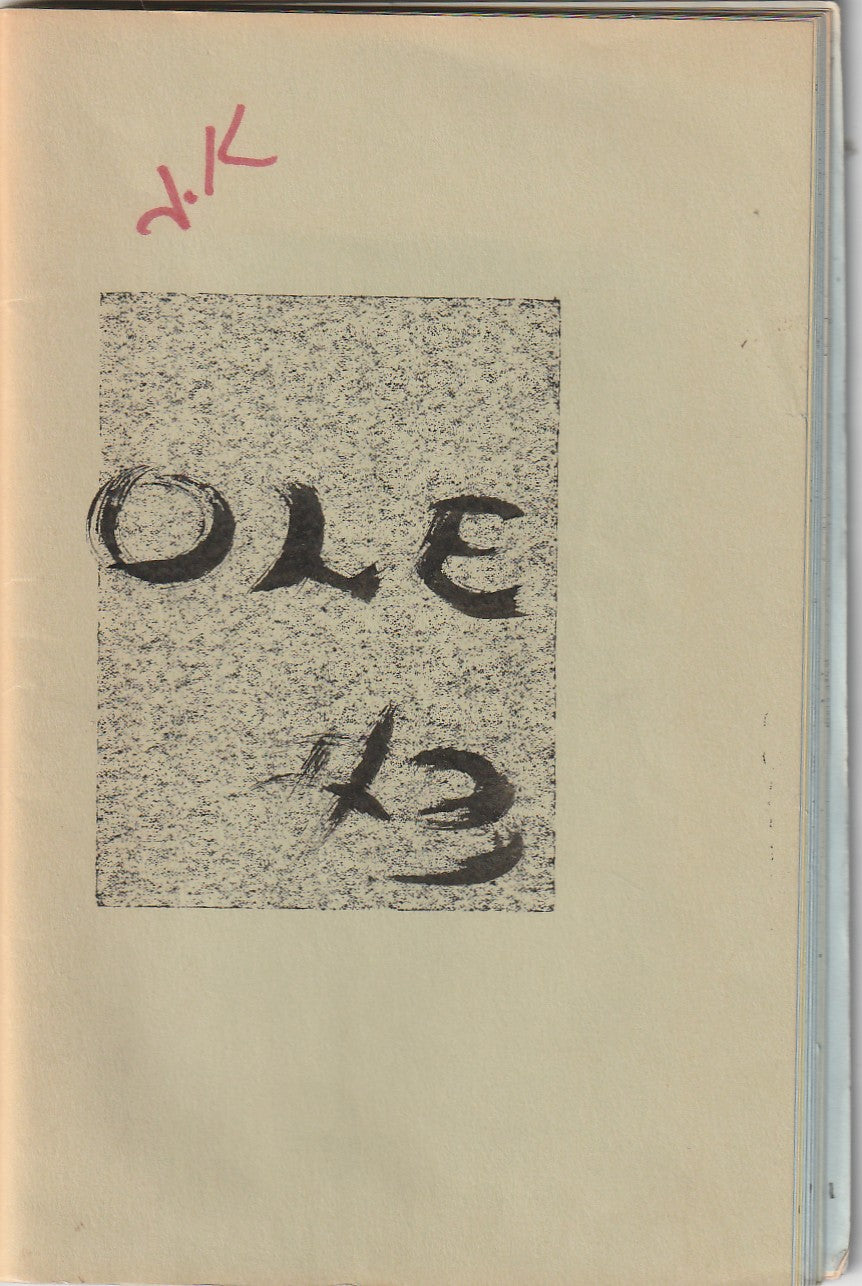 OLE 3: One Uncollected Charles Bukowski Poem and Several Bukowski Ads