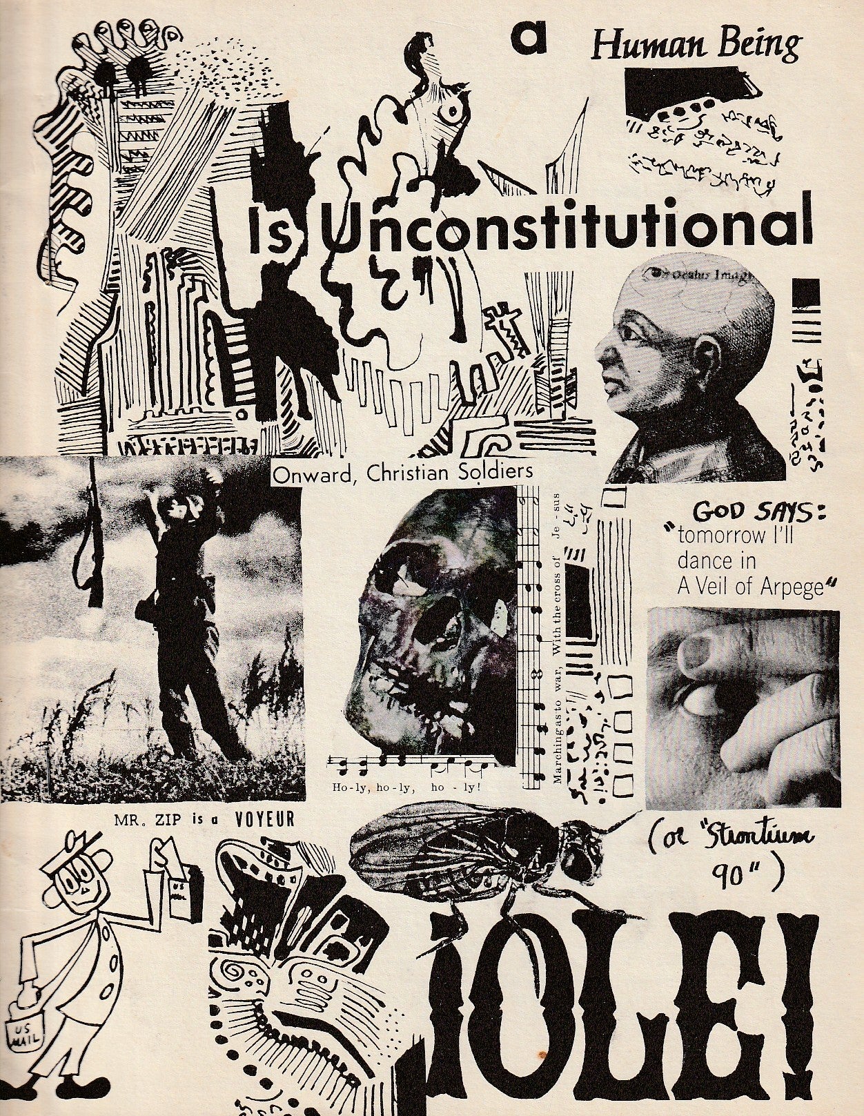 OLE No. 8 – One Uncollected Charles Bukowski Poem (1967), Final Issue