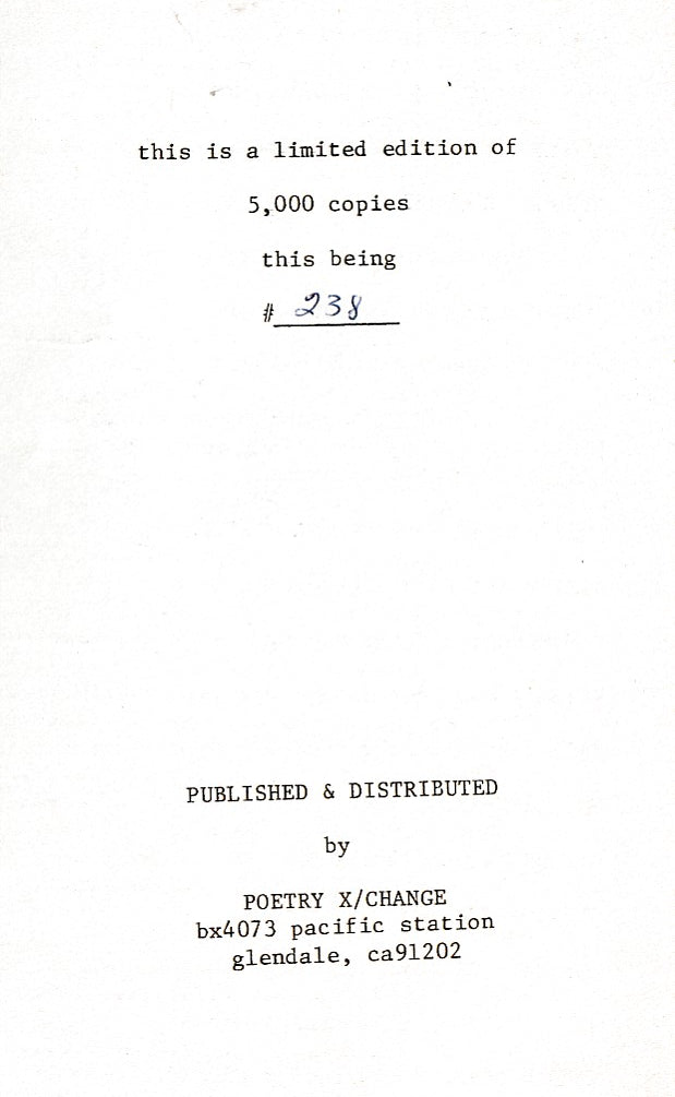 OLE Anthology – Three Charles Bukowski Poems (1967)