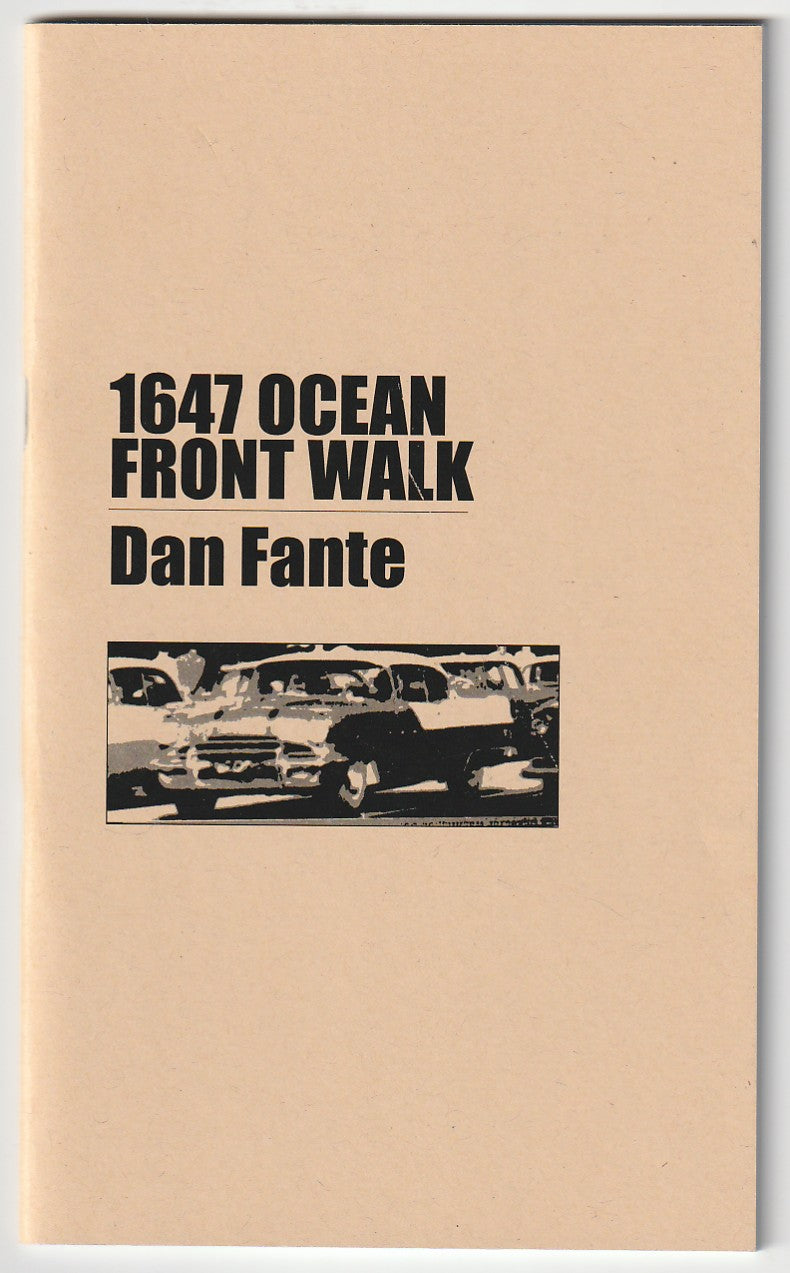 1647 Ocean Front Walk – Signed by Dan Fante (#44/125)