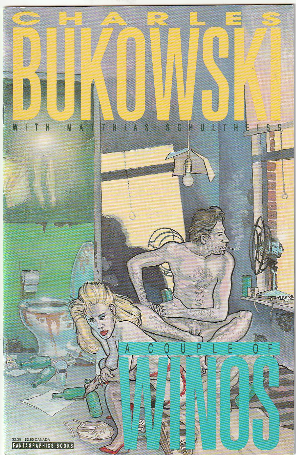 A Couple of Winos: Graphic Short Story by Charles Bukowski