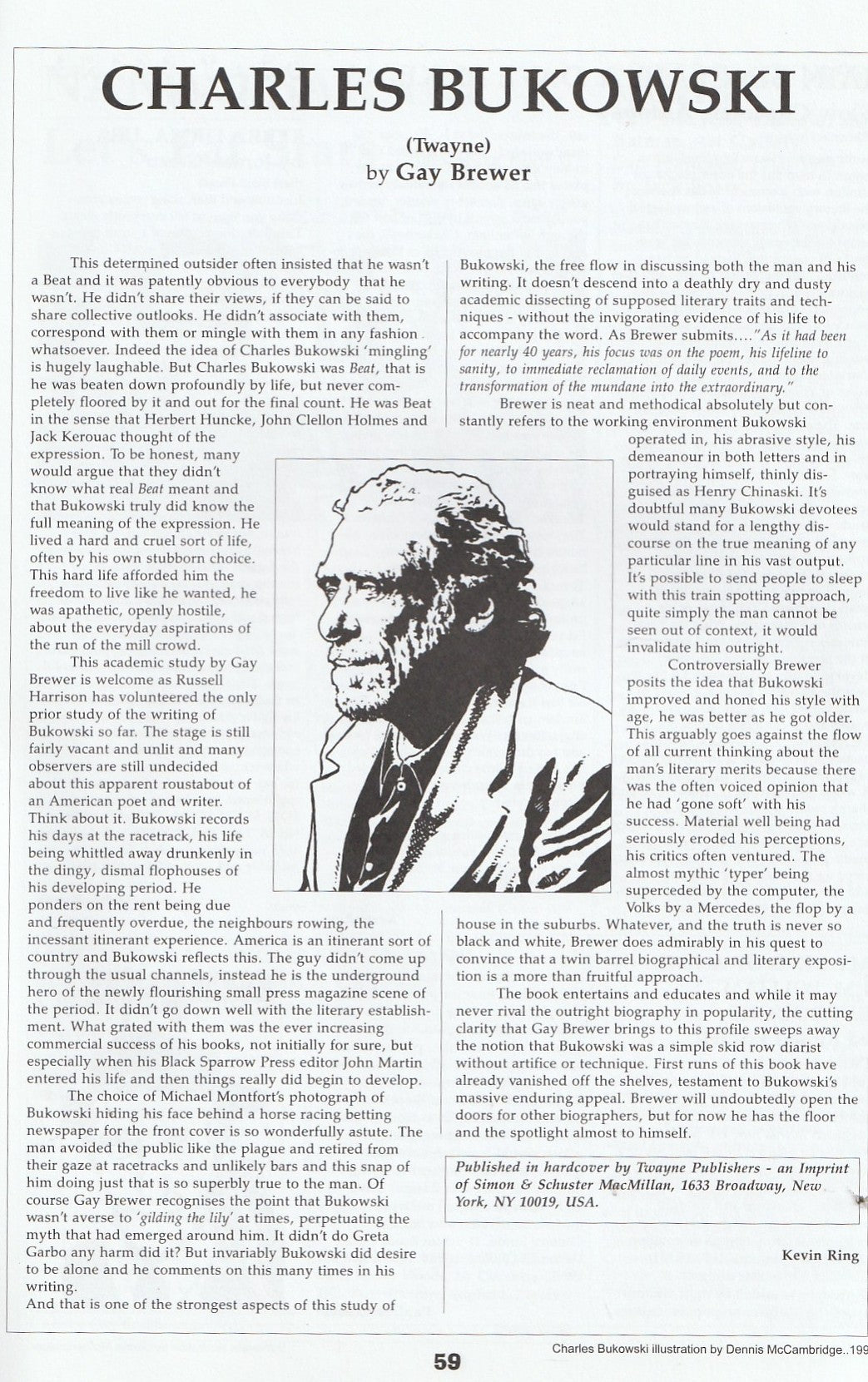 Beat Scene 30 - Remembering Jack Micheline: Five Tributes to the Poet of the People — Plus Kathy Acker, Bukowski, Ferlinghetti, Corso &amp; Carolyn Cassady
