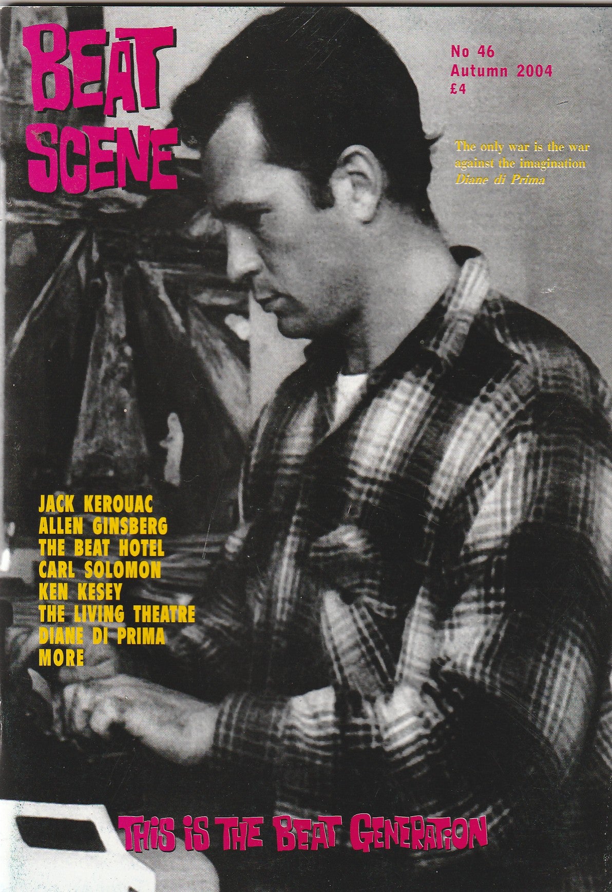 Beat Scene 46 -- Ken Kesey, Kerouac, Michael McClure, Diane di Prima