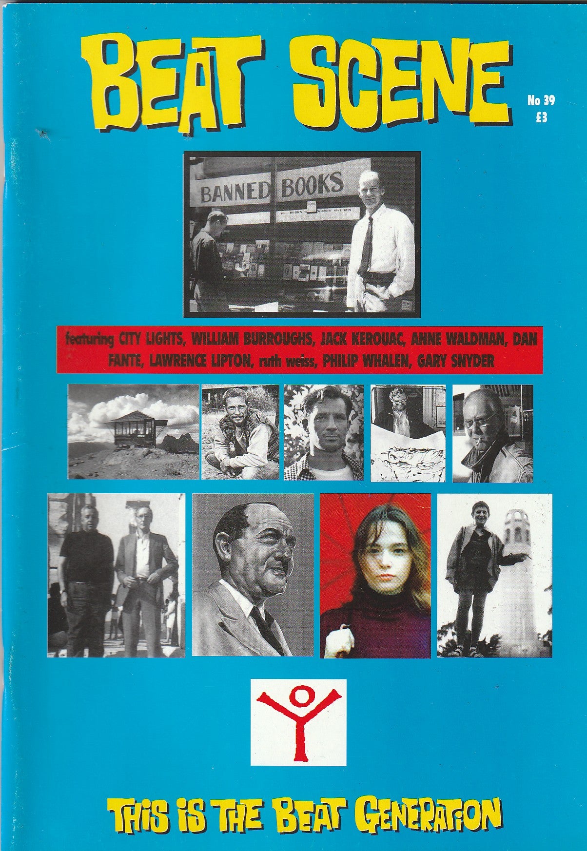 Beat Scene 39 -- Burroughs, William Carlos Williams, Kerouac,Michael McClure & Ray Manzarek