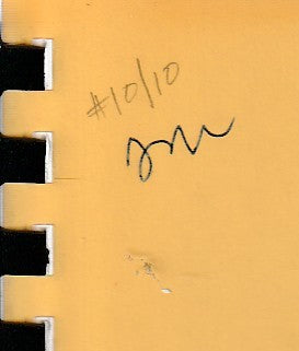 Pulp by Charles Bukowski -- Confidential Advanced Typescript Initialed by John Martin (#10/10)