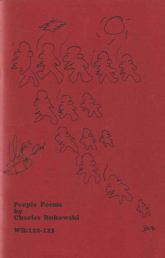 Wormwood Review 122 & 123: People Poems -- Signed by Charles Bukowski