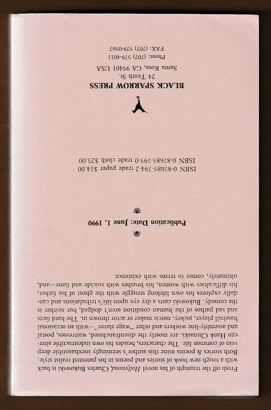 Septuagenarian Stew: Uncorrected Proof Signed by Charles Bukowski