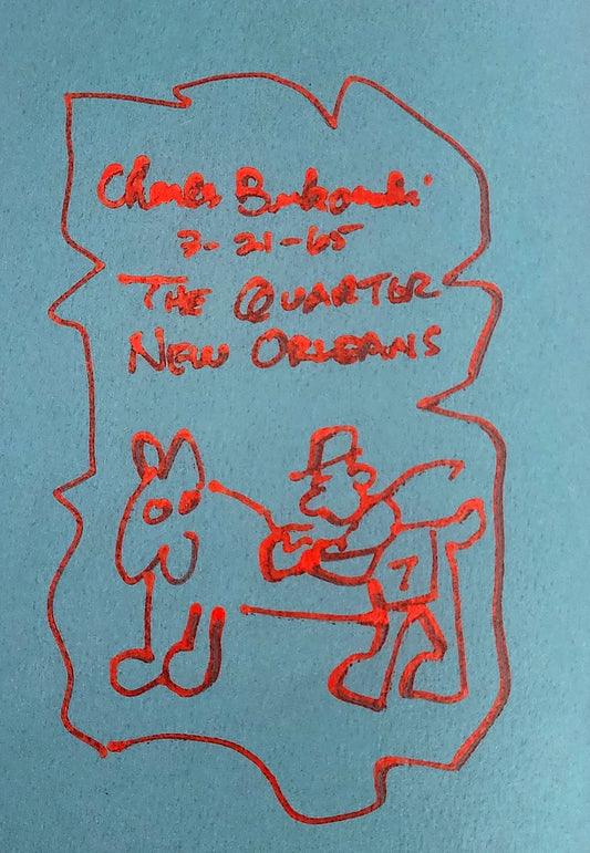 Crucifix In A Deathhand – From the Estate of Louise Webb and Ed Blair (Bukowski)