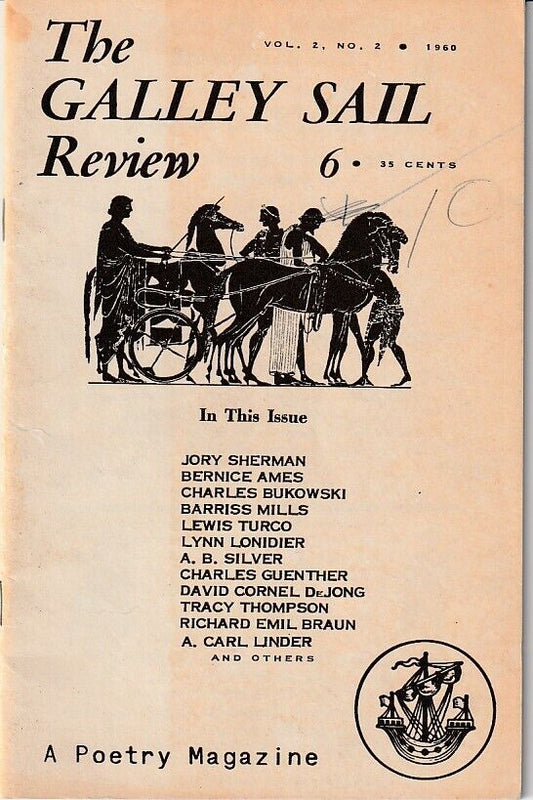 The Galley Sail Review, Vol. 2, No. 2 -- First Appearance of Conversation In A Cheap Room (1960)