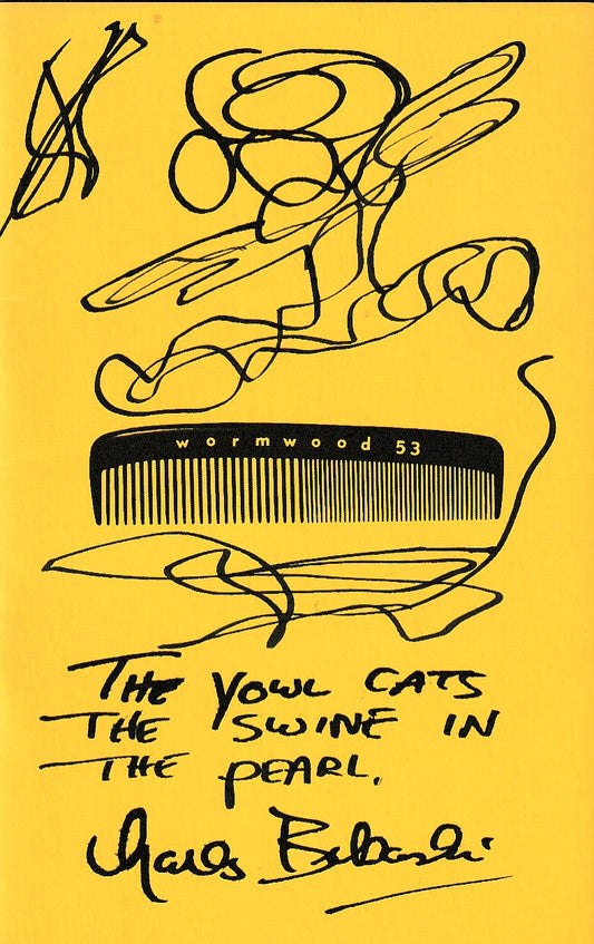 Wormwood Review 53 (#29/40) – Signed with Drawing and Quote by Charles Bukowski